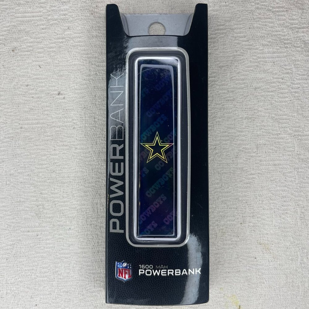 Dallas Cowboys NFL Licensed Charging Power Bank 1600 MAH